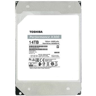 Toshiba X300 Performance Hard Drive, 14TB