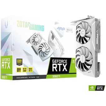 ZOTAC GAMING GeForce RTX 3060 Ti AMP White Edition LHR [ZT-A30610F-10PLHR]