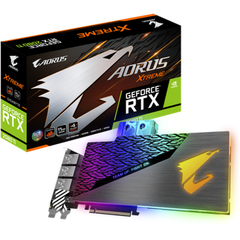GIGABYTE AORUS GeForce RTX 2080 Ti XTREME WATERFORCE WB 11G