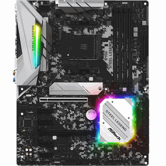 ASRock B450 Steel Legend, ATX motherboard