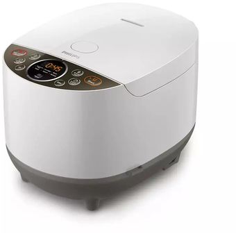 Philips 1.8L Daily Collection Fuzzy Logic Rice Cooker [HD4515/63]