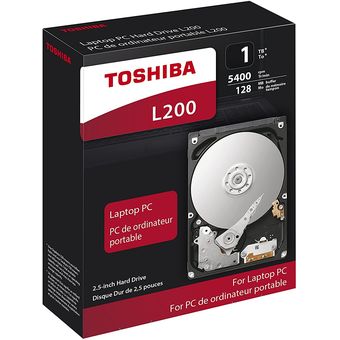 Toshiba L200 Laptop PC 2.5" SATA Hard Drive, 1TB [HDWL110UZSVA]
