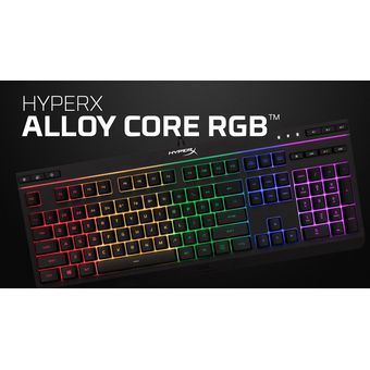 HyperX Alloy Core RGB Membrane Gaming Keyboard