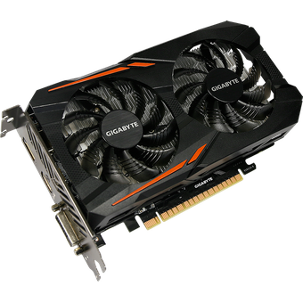 GIGABYTE GeForce GTX 1050 Ti OC 4G (rev.1.2) [GV-N105TOC-4GD]