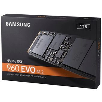 Samsung SSD 960 EVO M.2 NVMe SSD, 1TB [MZ-V6E1T0BW]