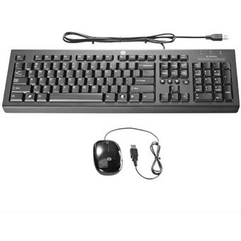 HP USB Essential Keyboard and Mouse [H6L29AA]