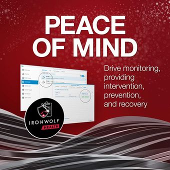 Seagate IronWolf NAS Hard Drive, 2TB [ST2000VN004]