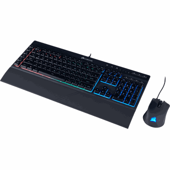 Corsair K55 + HARPOON RGB Keyboard and Mouse Combo