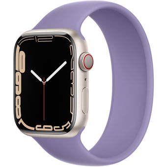 Apple Watch Series 7 (41mm, GPS + Cellular) - Aluminum Case with Solo Loop