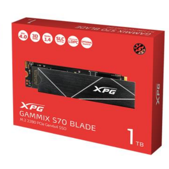 ADATA XPG GAMMIX S70 BLADE PCIe Gen4x4 M.2 2280 SSD, 1TB