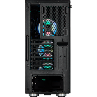 Corsair iCUE 465X RGB Mid-Tower ATX Smart Case - Black