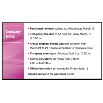 Sharp 55" Professional LCD Monitor [PNY556]