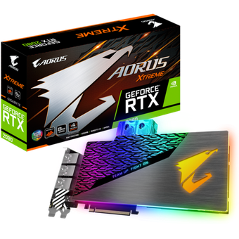 GIGABYTE AORUS GeForce RTX 2080 XTREME WATERFORCE WB 8G