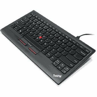 Lenovo ThinkPad Compact USB Keyboard with TrackPoint - US English [0B47190]