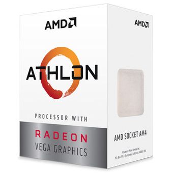 AMD Athlon 200GE Processor with Radeon Vega 3 Graphics