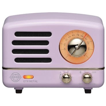 Muzen OTR Metal Portable FM Radio Bluetooth Speaker