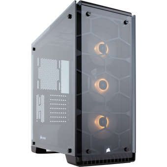 Corsair Crystal Series 570X RGB ATX Mid-Tower Case - Black [CC-9011098-WW]