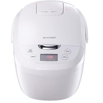 Sharp 1.8L Digital Rice Cooker [KSE185WH]