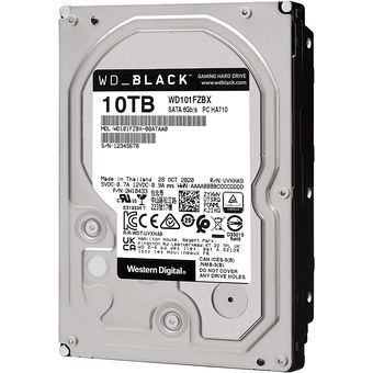 Western Digital WD_BLACK Desktop HDD, 10TB / 256MB Cache