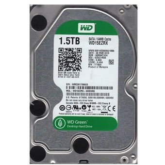 Western Digital WD Green Desktop Hard Drive, 1.5TB [WD15EZRX]