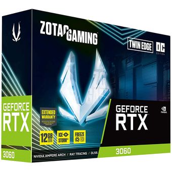 ZOTAC GAMING GeForce RTX 3060 Twin Edge [ZT-A30600E-10M]