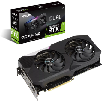 ASUS Dual GeForce RTX 3070 V2 OC Edition 8GB GDDR6 LHR