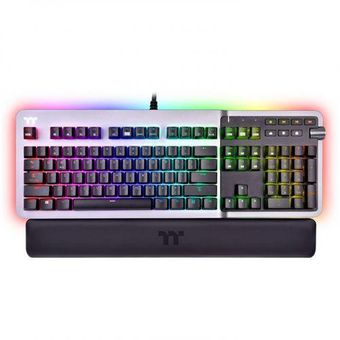Tt eSPORTS ARGENT K5 RGB Gaming Keyboard Cherry MX Speed Silver