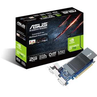 ASUS GeForce GT 710 2GB DDR3 [710-2-SL]