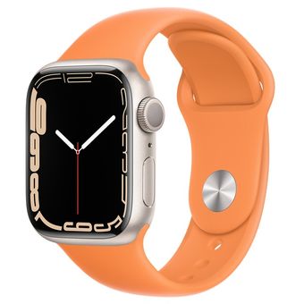 Apple Watch Series 7 (41mm, GPS) - Aluminum Case with Sport Band