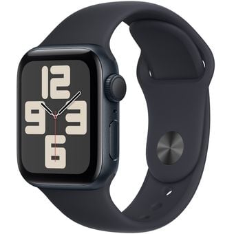 Apple Watch SE 2023 (44mm, GPS) - Aluminum Case with Sport Band