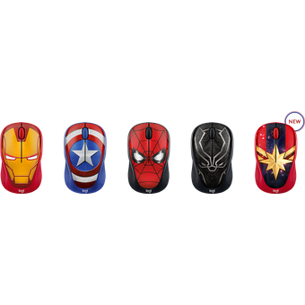 Logitech M238 Marvel Collection Wireless Mouse