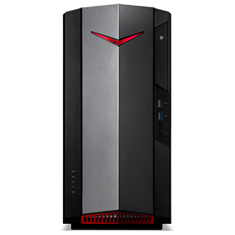 Acer Nitro 50 AMD Series (N50-120) Gaming PC, R5 5600X, 8GB/512GB [N50-120-5600W10D]