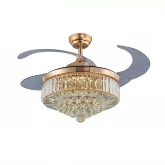 FANCO 42"-48" F1142 Crystal Light DC Ceiling Fan