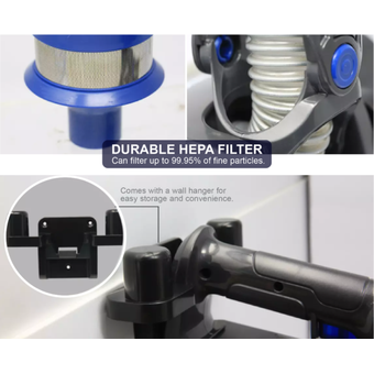 Sincero Rechargeable Wireless Cordless Cyclone Vacuum Cleaner X5 PRO [SVC-300]