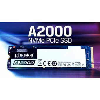 Kingston A2000 NVMe PCIe SSD, 250GB [SA2000M8/250G]