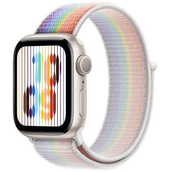 Apple Watch Series 8 (45mm, GPS) - Starlight Aluminum Case with Sport Loop