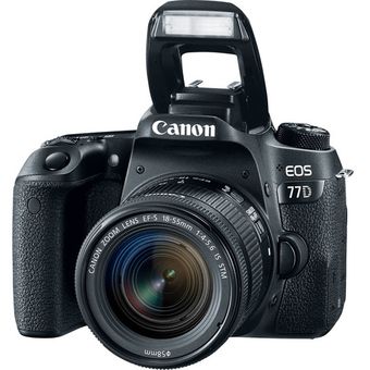 Canon EOS 77D, EF-S 18-55mm IS STM Lens