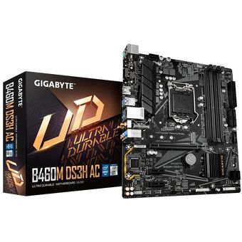 GIGABYTE B460M DS3H AC, mATX motherboard