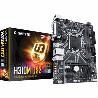 GIGABYTE H310M DS2 (rev. 1.0), mATX motherboard