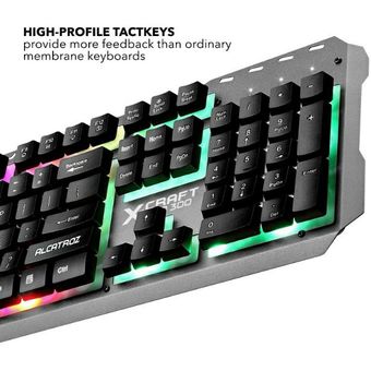 Alcatroz X-craft XKB 300 USB Wired Gaming Keyboard