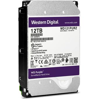 Western Digital WD Purple Surveillance HDD, 12TB / 256MB Cache