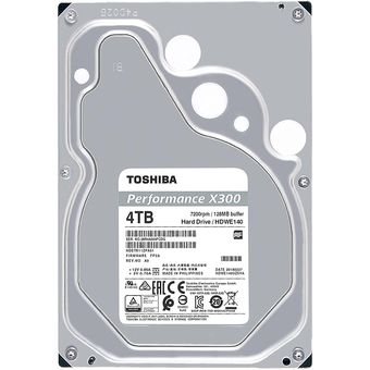 Toshiba X300 Performance Hard Drive, 4TB