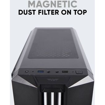 Armaggeddon Tron III ATX Gaming PC Case w/ Tempered Glass