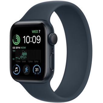 Apple Watch SE 2022(40mm, GPS) - Midnight Aluminum Case with Solo Loop