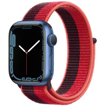 Apple Watch Series 7 (45mm, GPS + Cellular) - Aluminum Case with Sport Loop