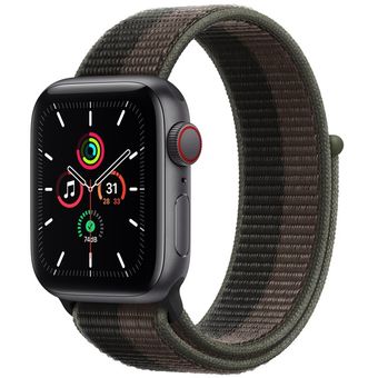 Apple Watch SE 2020 (44mm, GPS) - Aluminum Case with Sport Loop