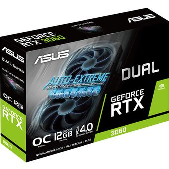 ASUS Dual GeForce RTX 3060 OC Edition 12GB GDDR6 [DUAL-RTX3060-O12G]