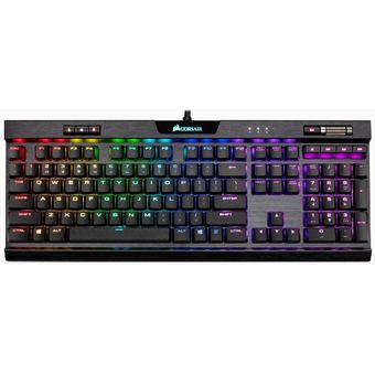Corsair K70 RGB MK.2 Low Profile Mechanical Gaming Keyboard - CHERRY MX Low Profile Red