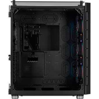 Corsair Crystal Series 680X RGB ATX High Airflow Tempered Glass Smart Case - Black