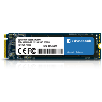 Dynabook Boost AX3600 PCIe 3 NVMe SSD, 256GB